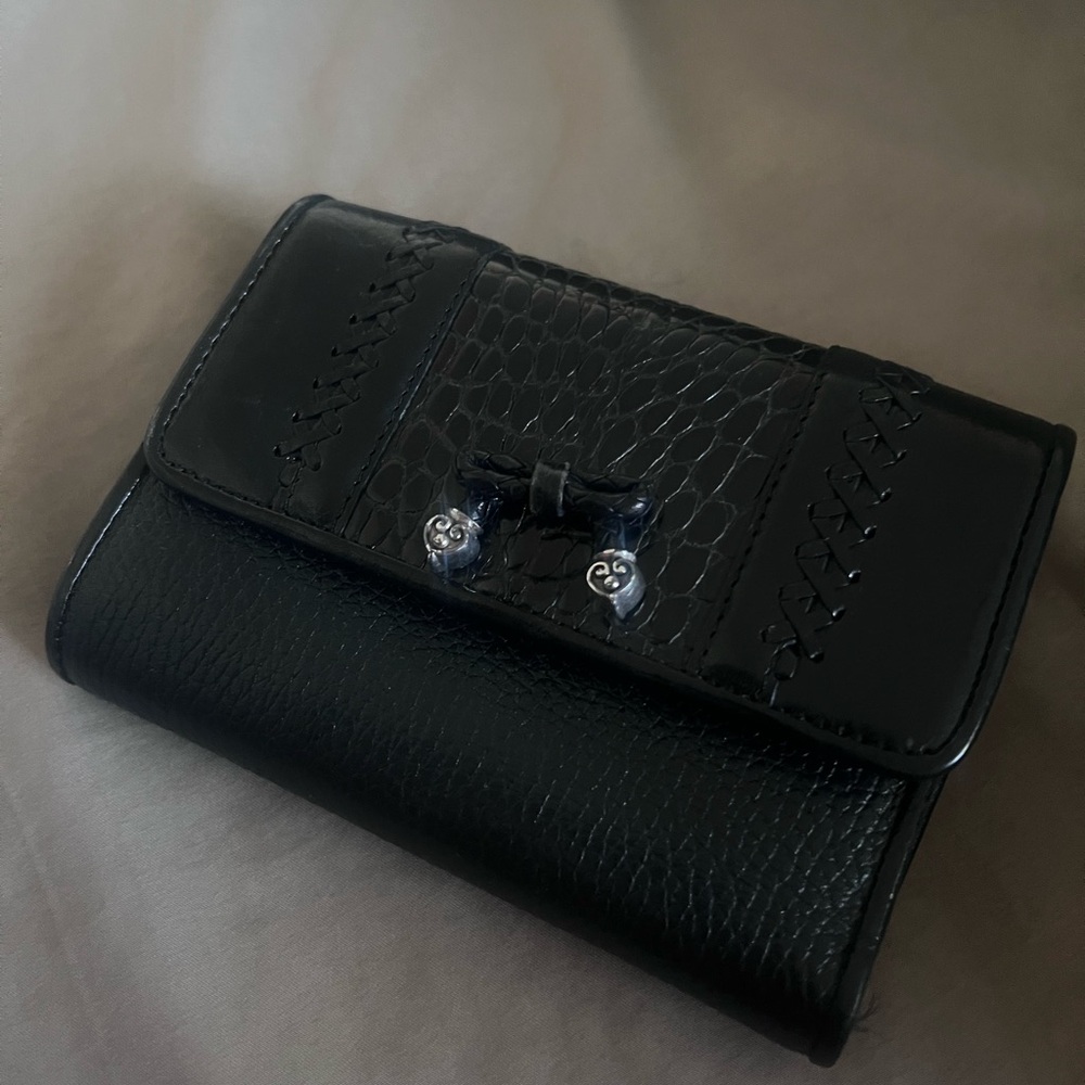Elegant Black Brighton Wallet